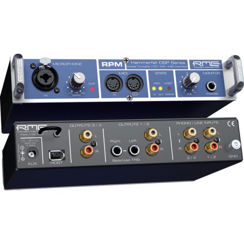 Аудиоинтерфейс HDSP RPM Фото №4