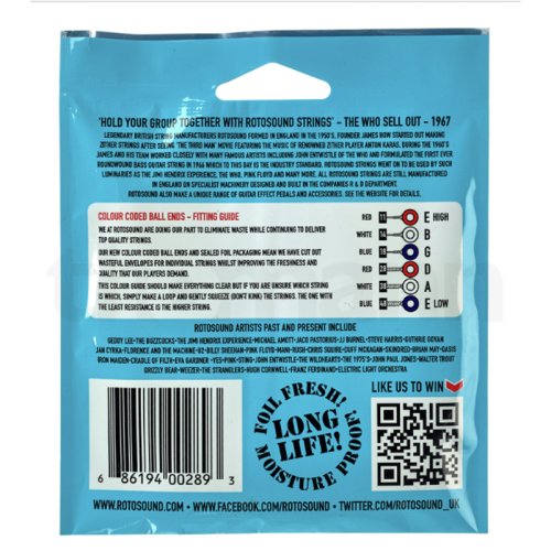 Струни для електрогітар PN11 Фото №3