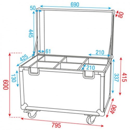 Кейс LCA-EVENT1 Case Eventspot 1900MKII Фото №4